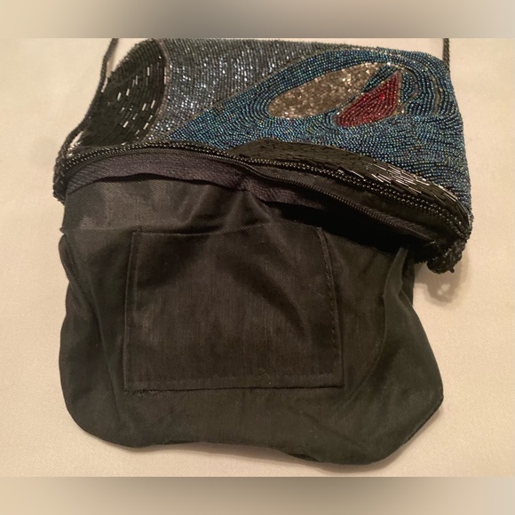 Beaded Vintage Purse Pristine Condition Art Deco Pattern Gorgeous - Picture 5 of 8